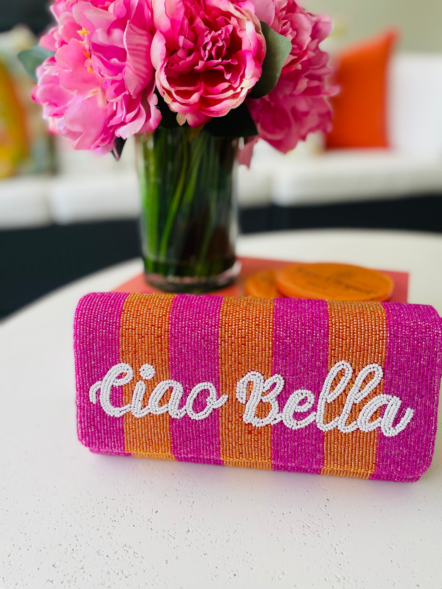 Ciao Bella Custom Beaded Purse