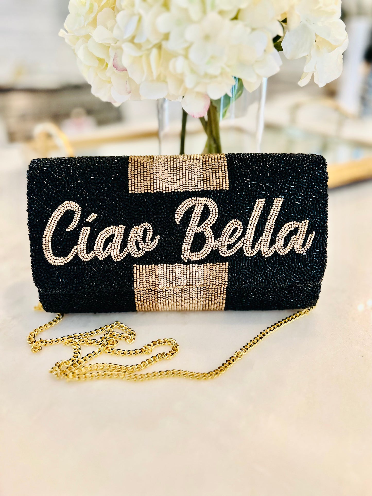 Ciao Bella Custom Beaded Purse