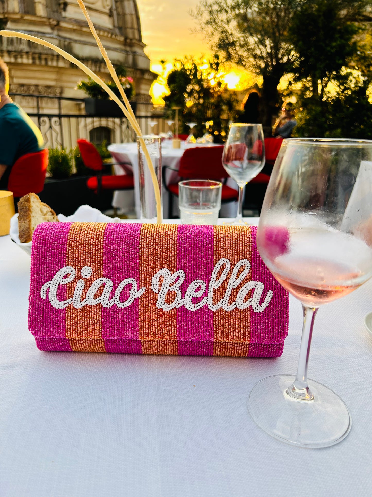 Ciao Bella Custom Beaded Purse