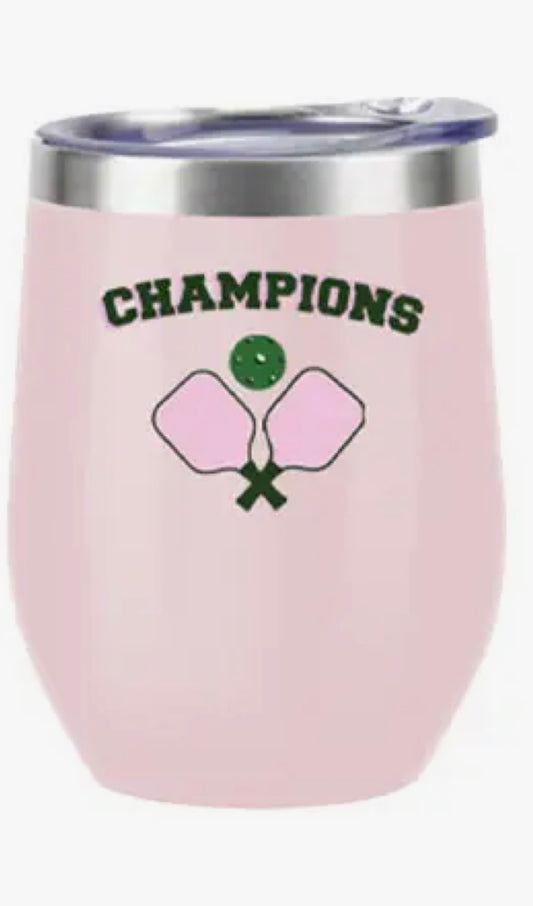 Pickleball Champions Insulated Beverage Tumbler